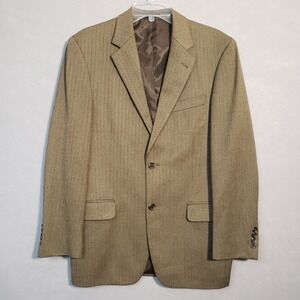 Andrew Fezza Signature Collection Men's Blazer 38R Sport Coat Herringbone